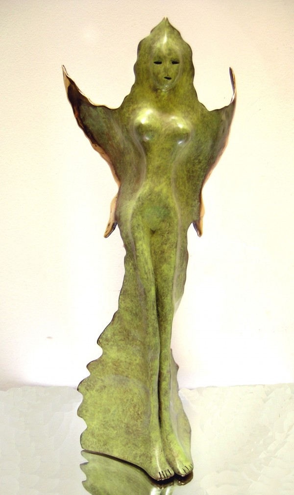 FEMME PAPILLON sculpture petit format