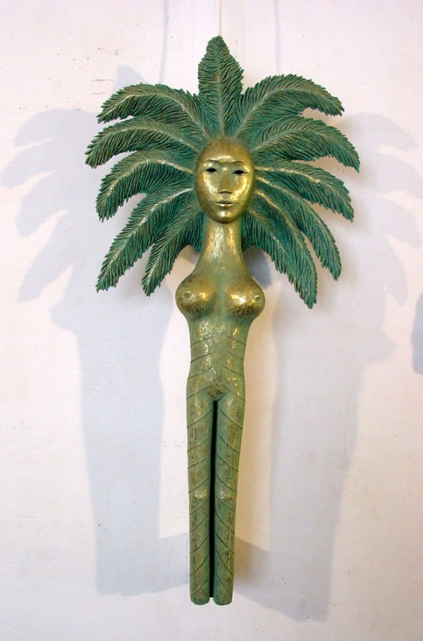 Femmes feuilles Océanie Bronze