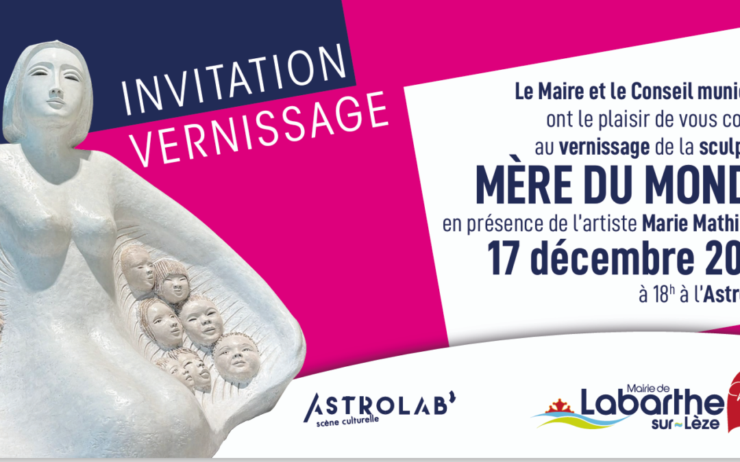 Inauguration du don de la sculpture « Mère du Monde »