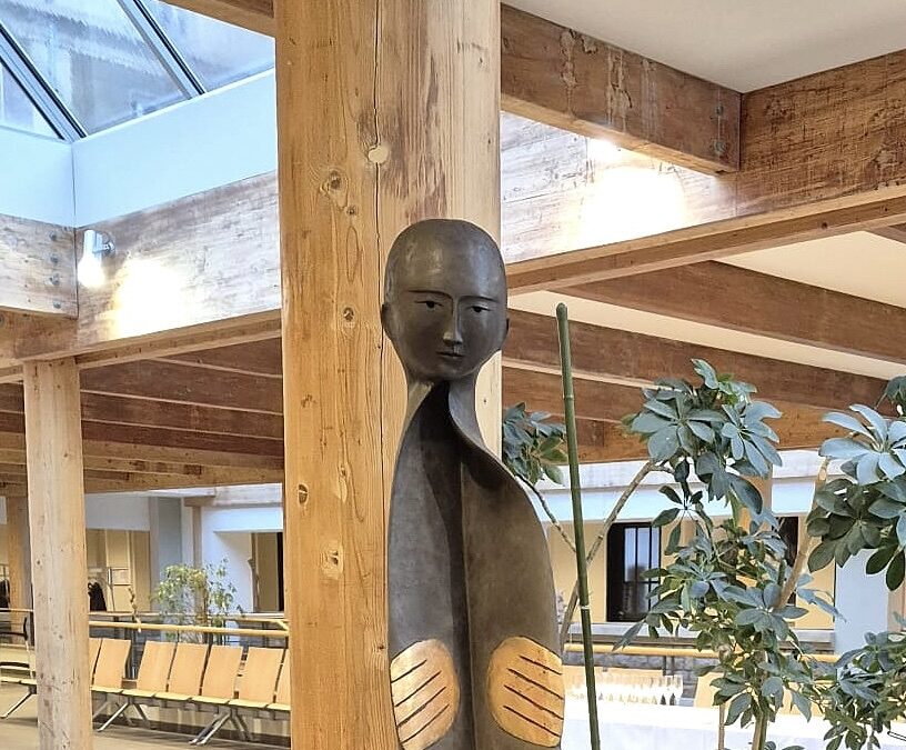 Inauguration de « L&rsquo;Homme aux Mains Dorées »